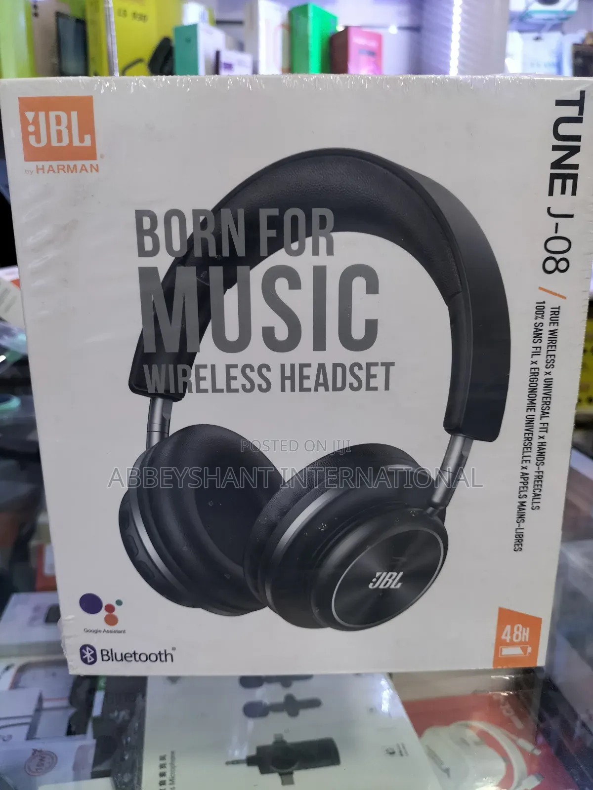 JBL Born for Music Wireless Headphones Tune J08