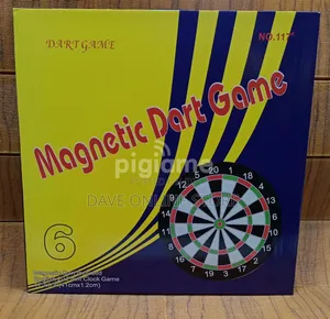 Magnetic Dart Game 17' Inch With a Wall Mount Slot.