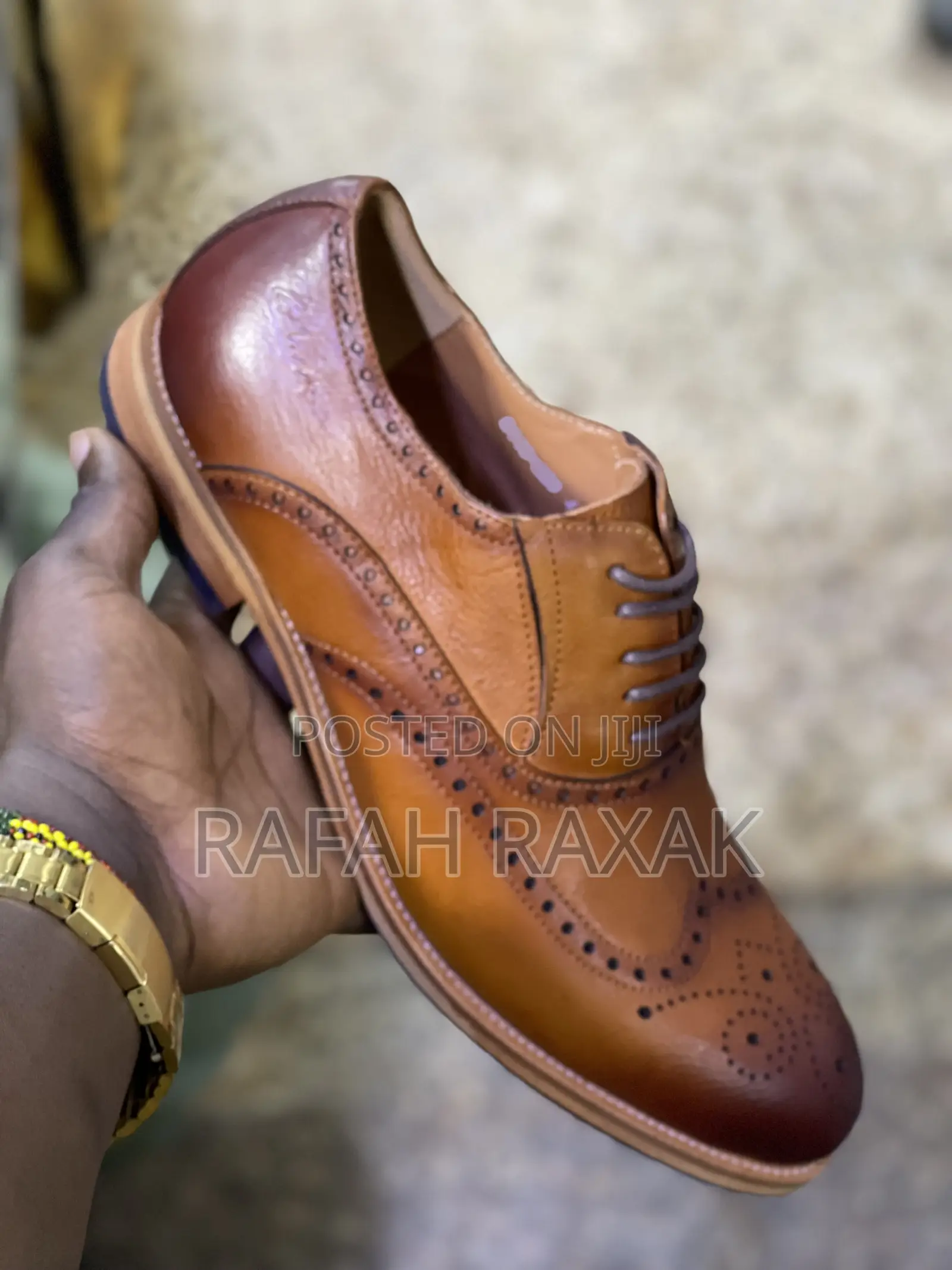 Original Men’S Brown Clarks Oxfords Leather Shoes