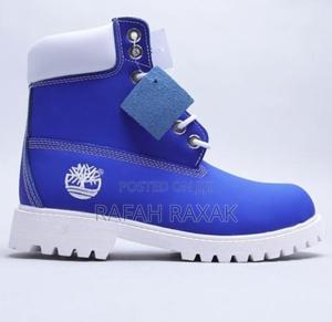 Original Blue/White Timberland Inch Waterproof High Boots in