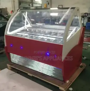 Multifunctional Commercia Electric Ice Cream Toping Display