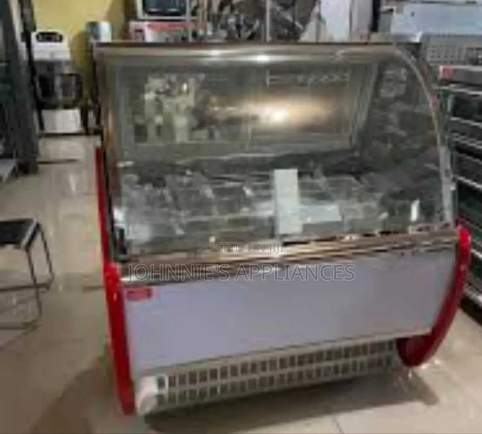 Multifunctional Commercia Electric Ice Cream Toping Display