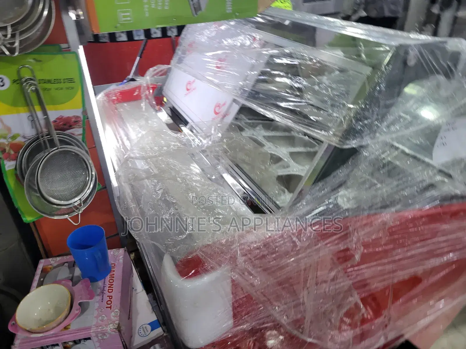 Multifunctional Commercia Electric Ice Cream Toping Display