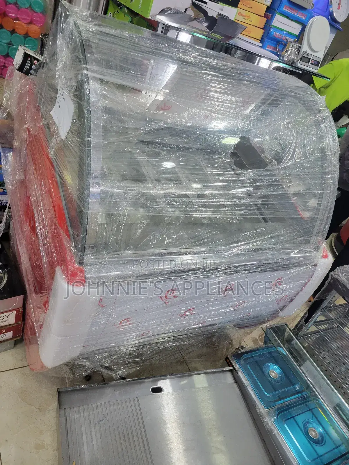 Multifunctional Commercia Electric Ice Cream Toping Display