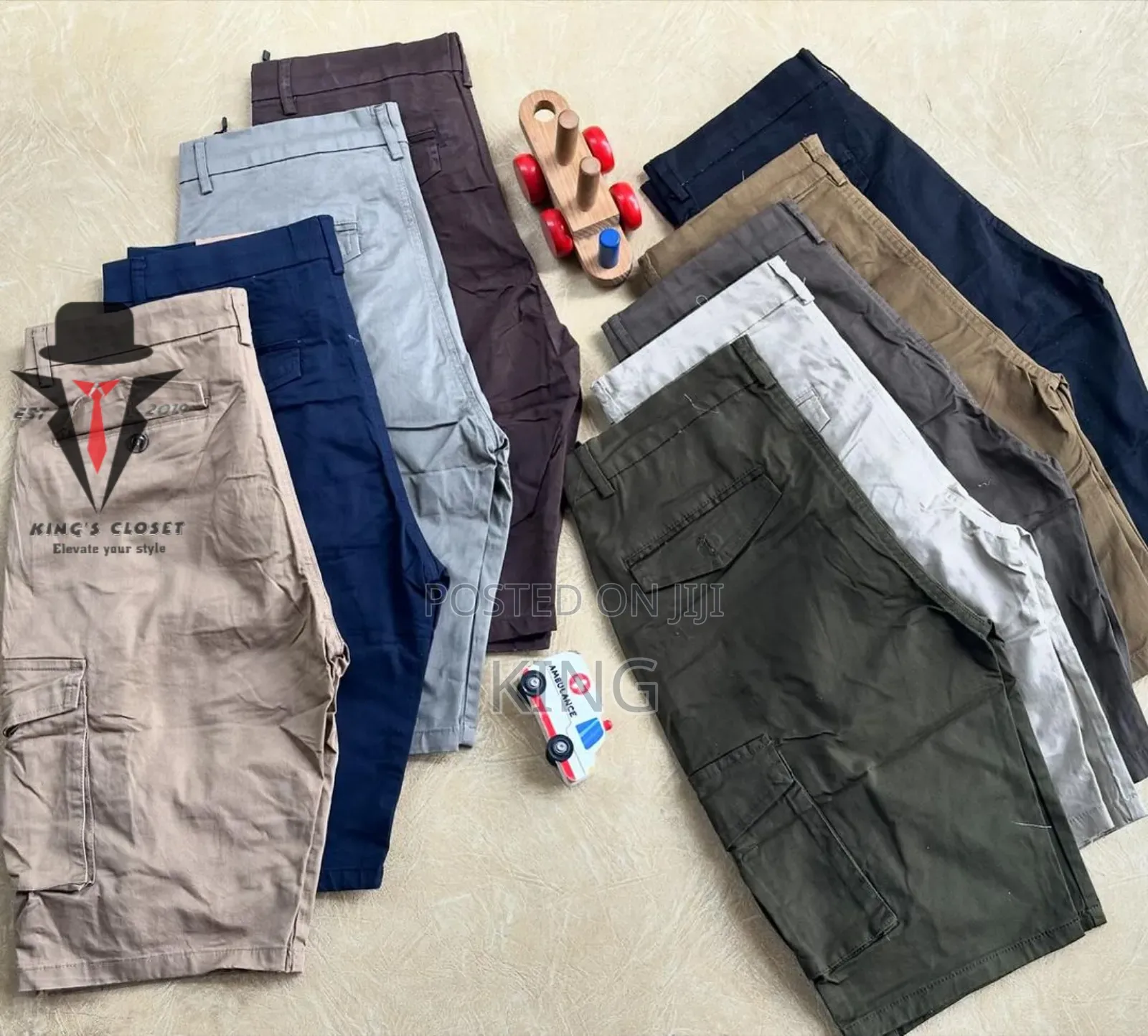 Khaki Short Cargos