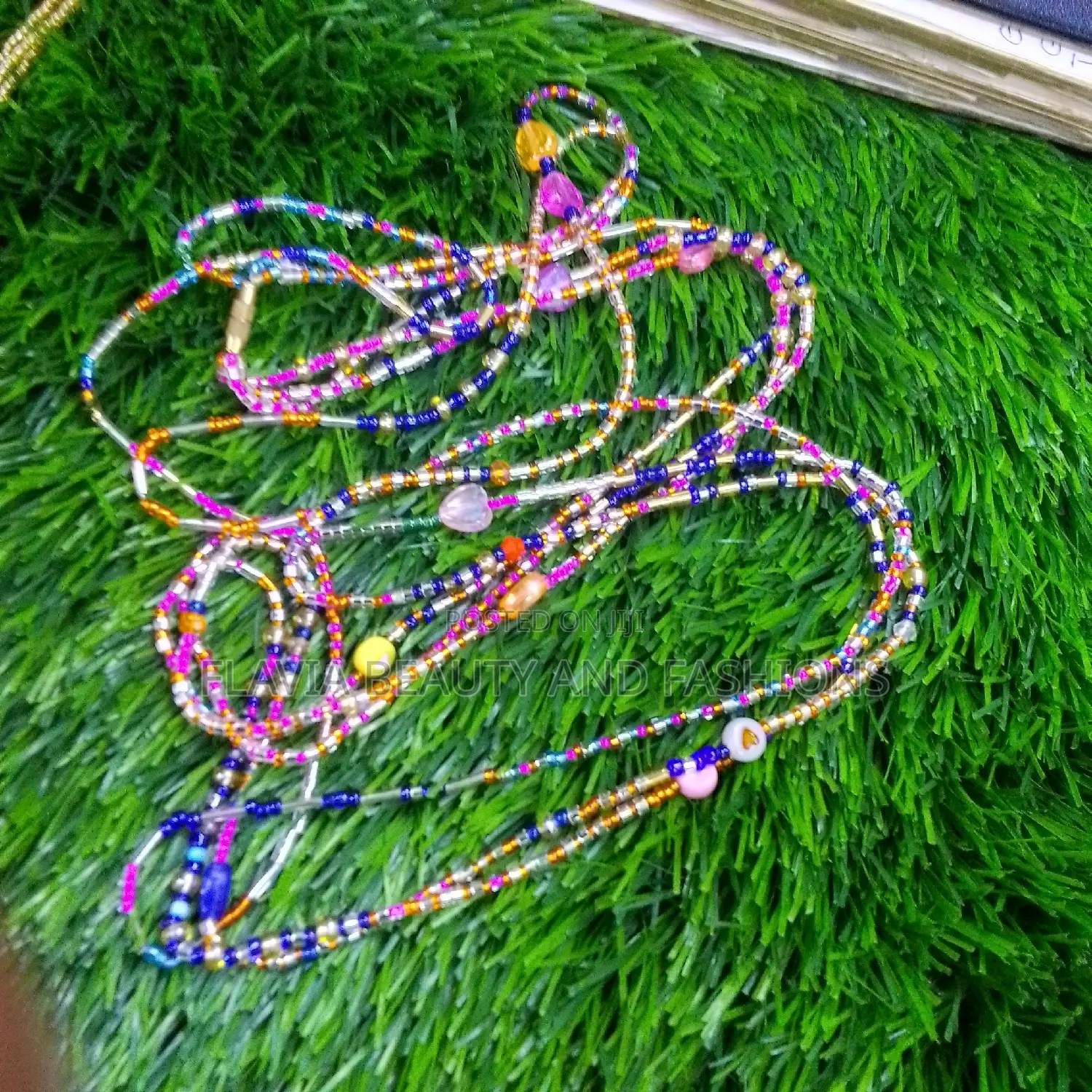 Waist Beads. Bright Coloured