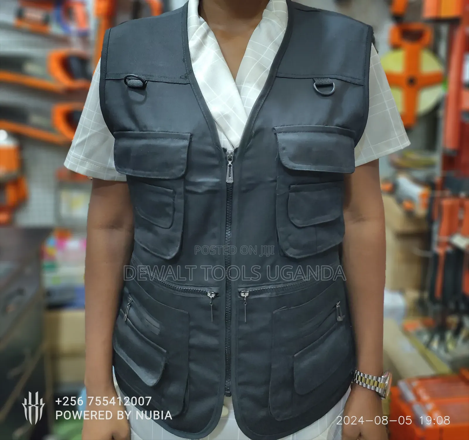 Multi Pocket Press Waist Coats