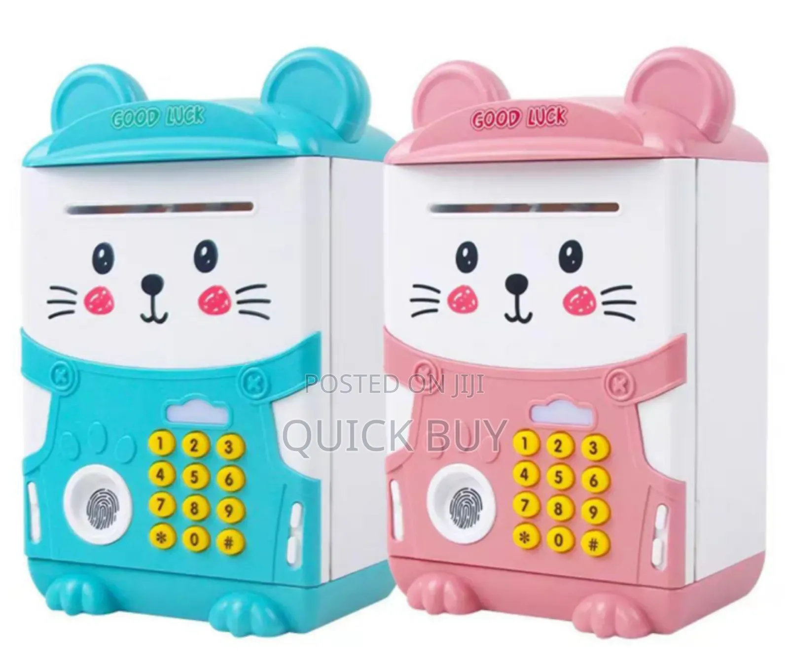 Smart Kid's Electronic Fingerprint/Cord Money Piggy Bank