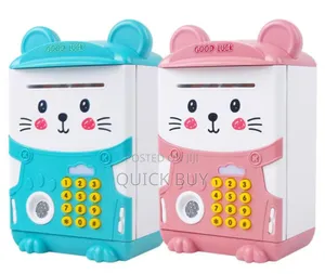 Smart Kid's Electronic Fingerprint/Cord Money Piggy Bank