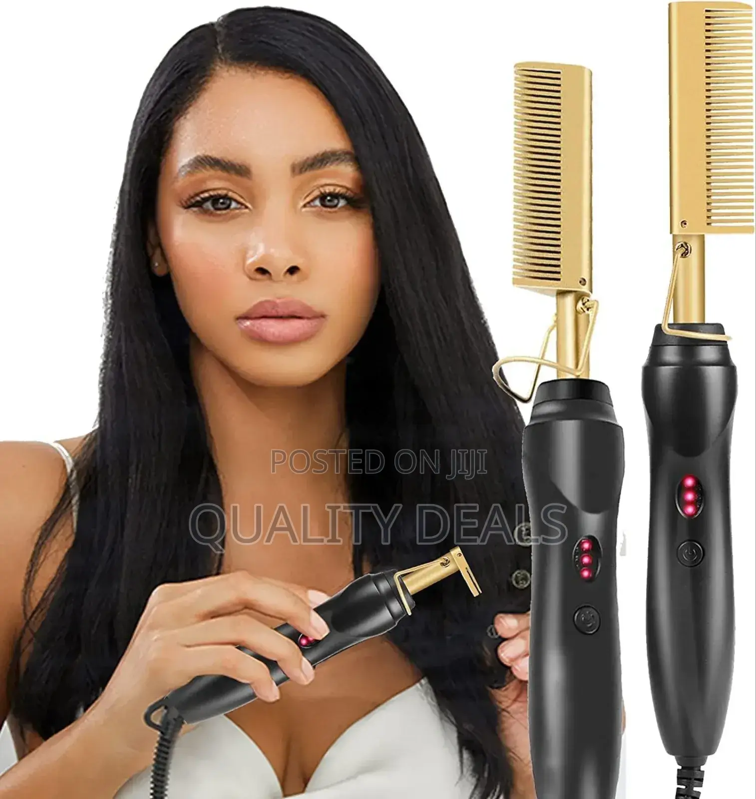 Hair Straightener Electric Hot Comb