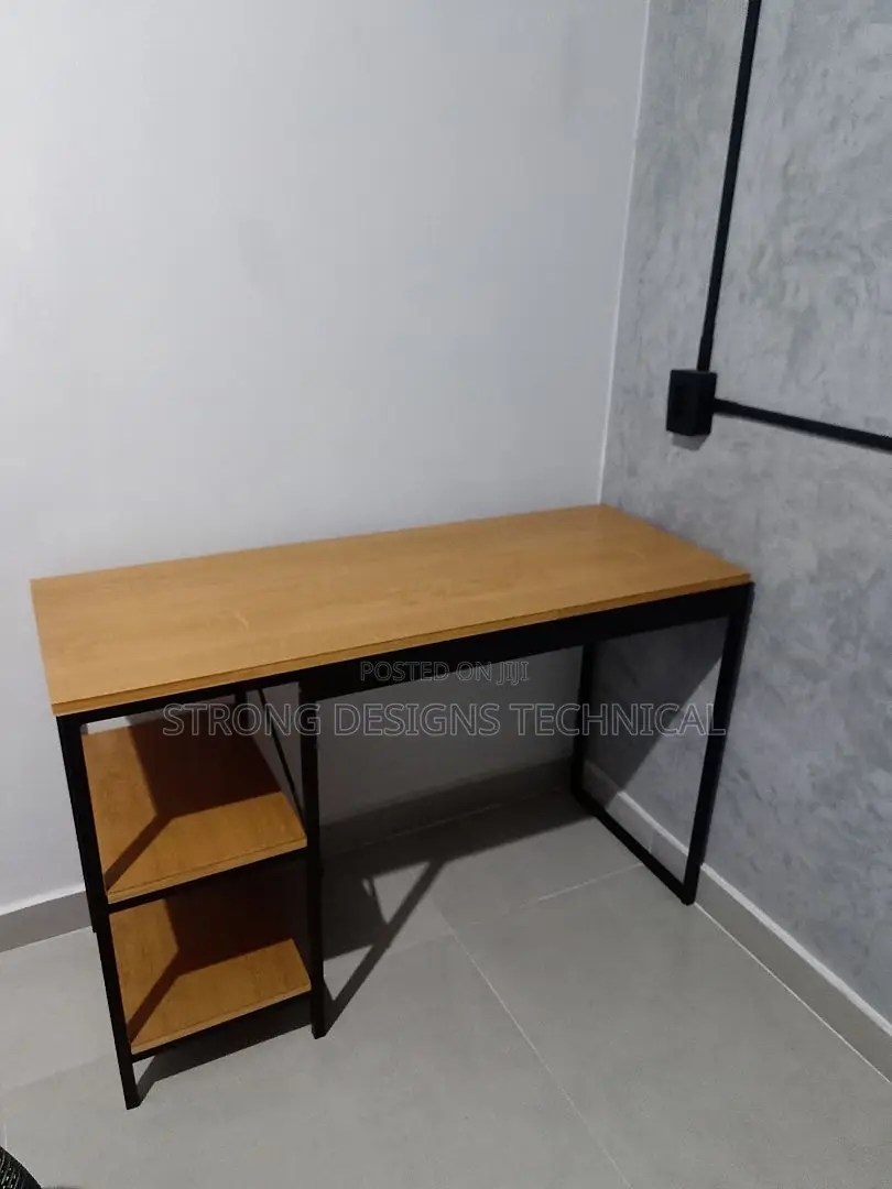 120 Cm Metal Steel Frame Office Desk Table/ Reading Table