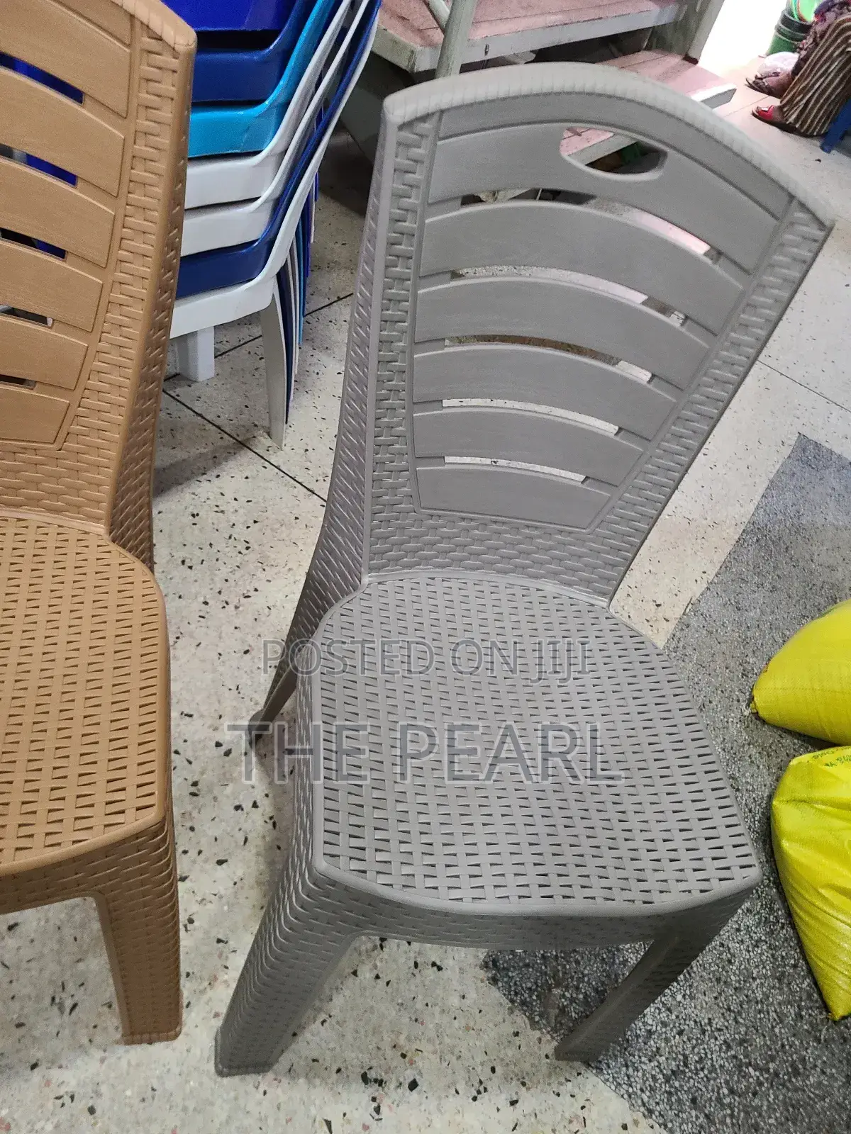 Plastic Armless Chair