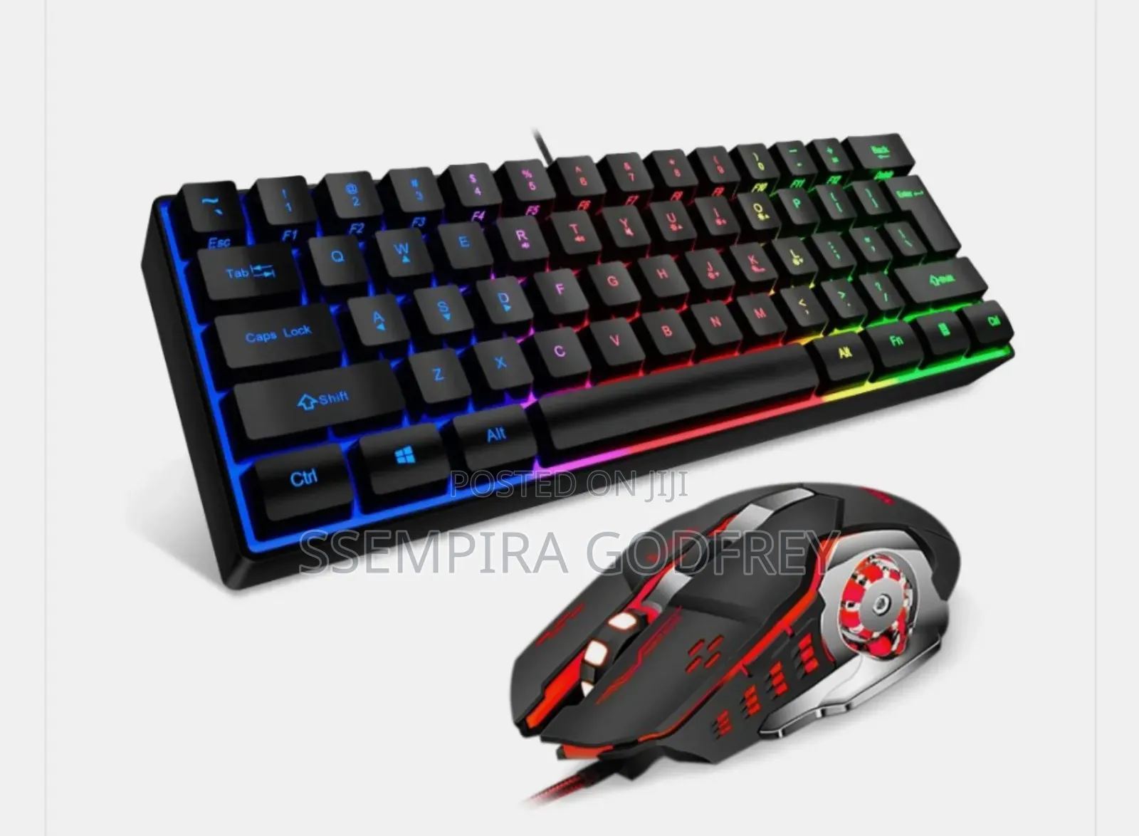 GTX Gaming Mouse and Key Board Combo