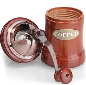 Manual Vintage Wooden Coffee Grinder