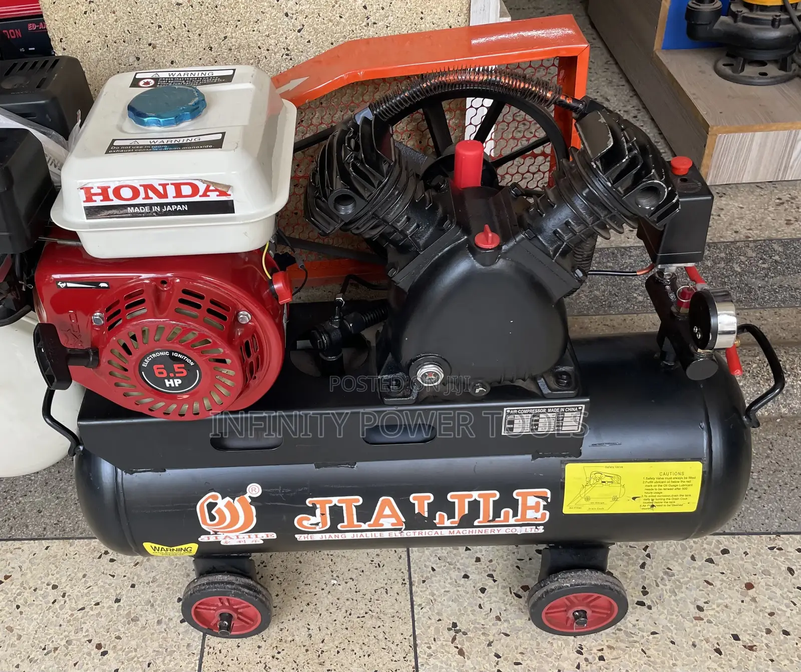 Air Compressor 50l With Engine