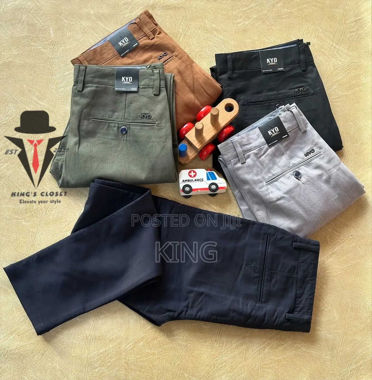 Unparalleled Suitor Kaki Pants