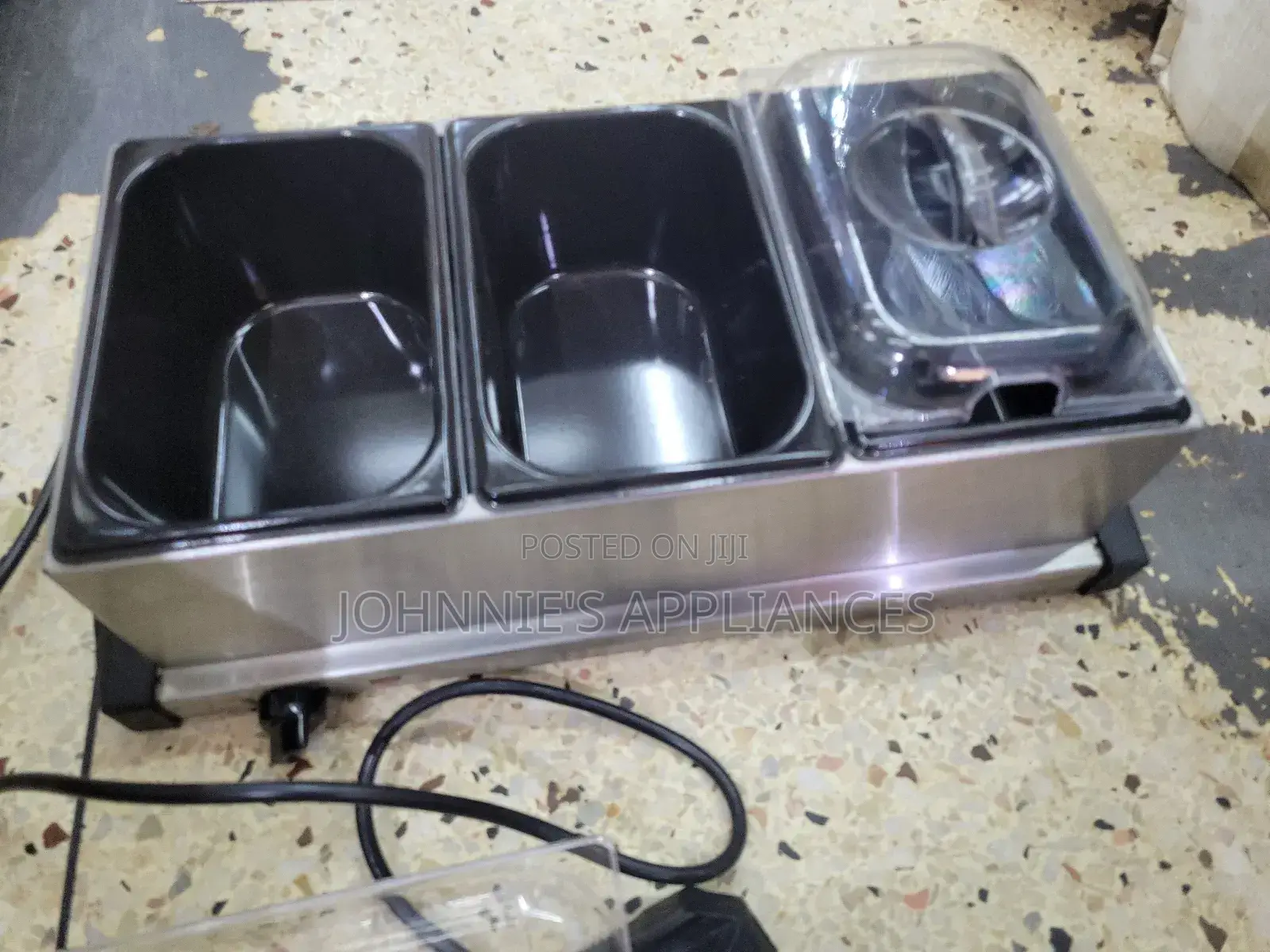 Home Buffet Electric Chafing Food Carmer 3 Compa