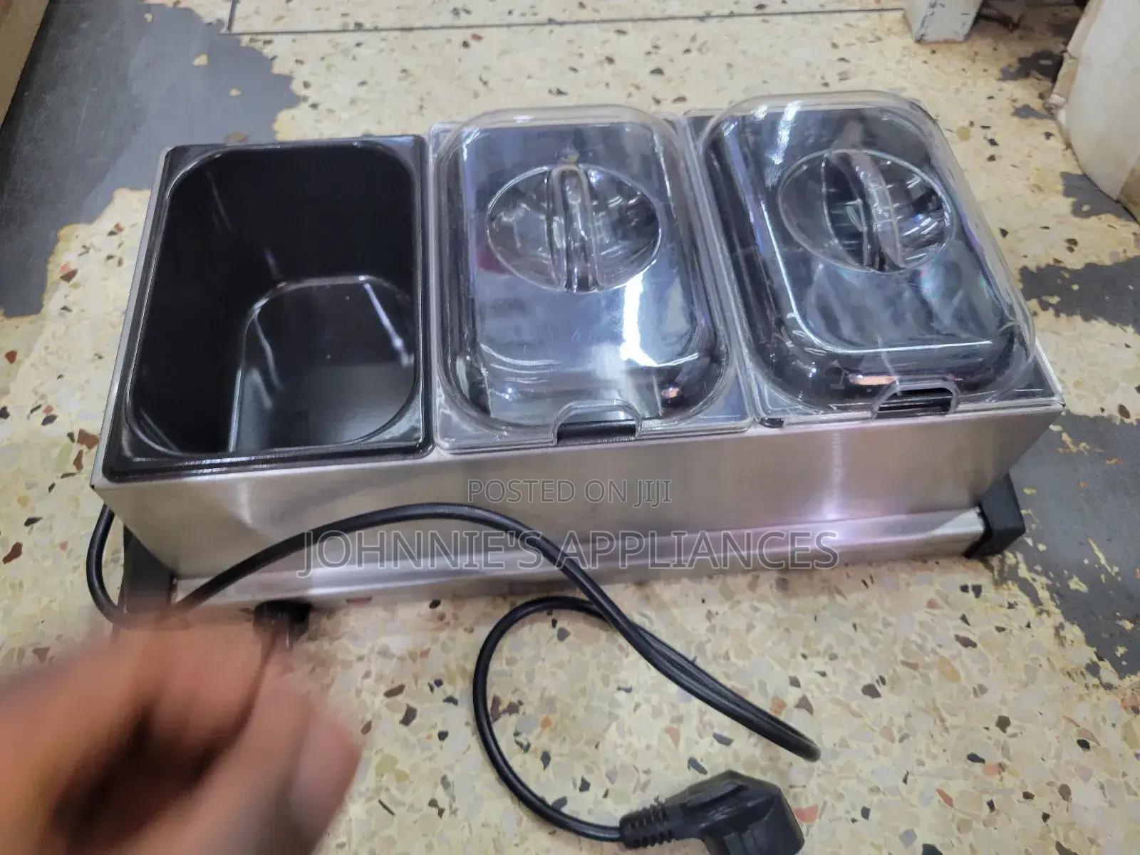 Home Buffet Electric Chafing Food Carmer 3 Compa