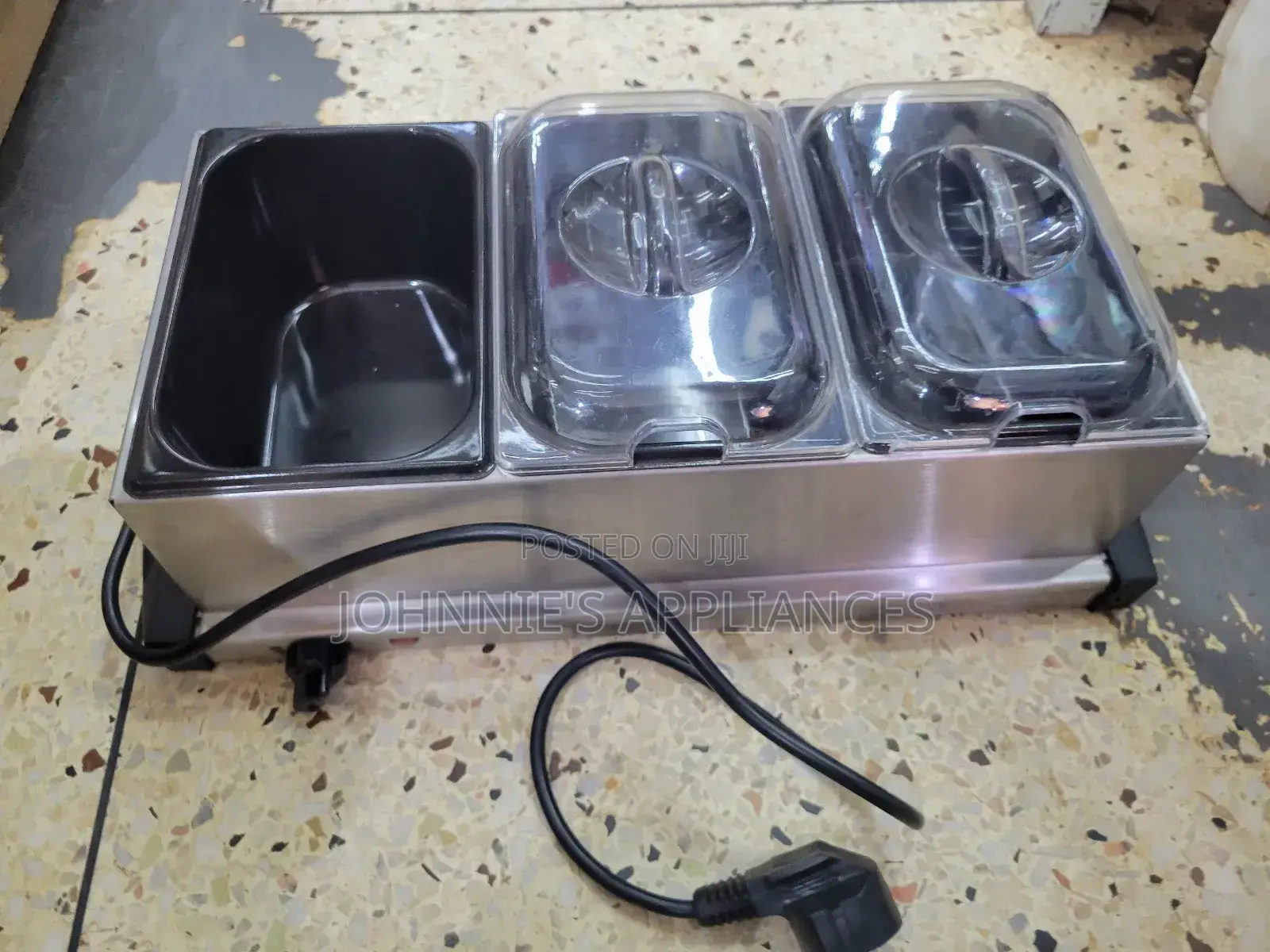 Home Buffet Electric Chafing Food Carmer 3 Compa