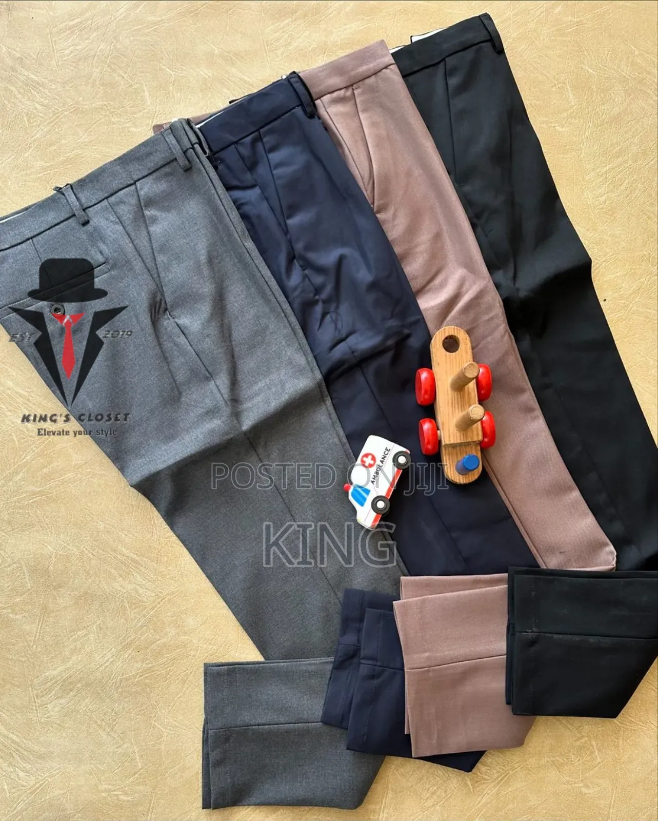First-Rate Suitor Kaki Pants
