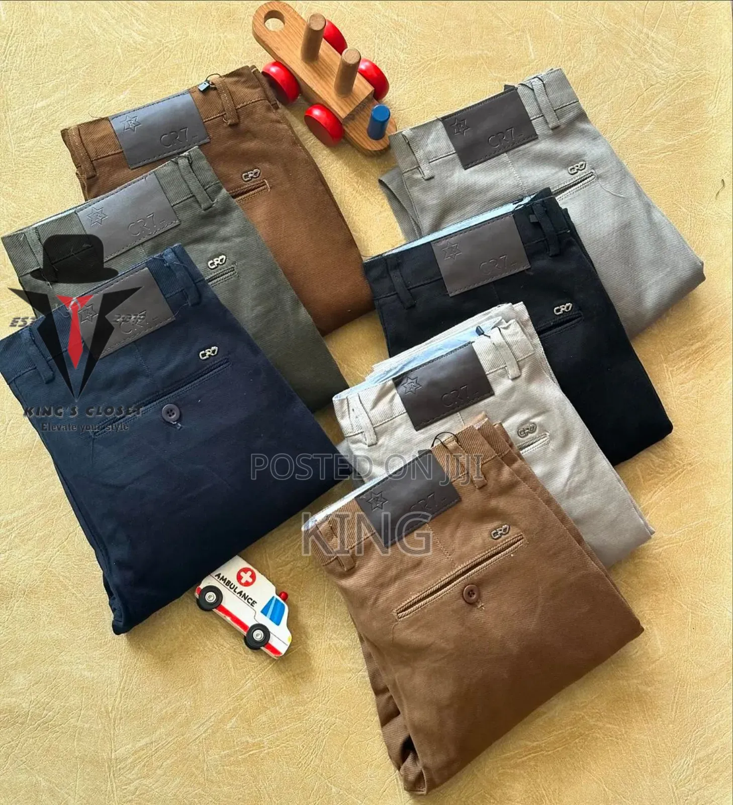 High-Grade Suitor Kaki Pants
