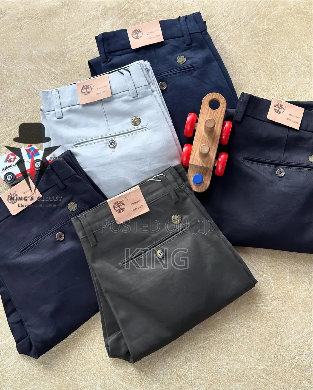 A-Grade Suitor Kaki Pants