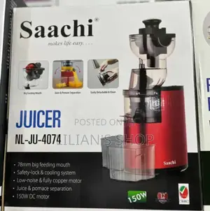 Saachi Slow Juice Extractor