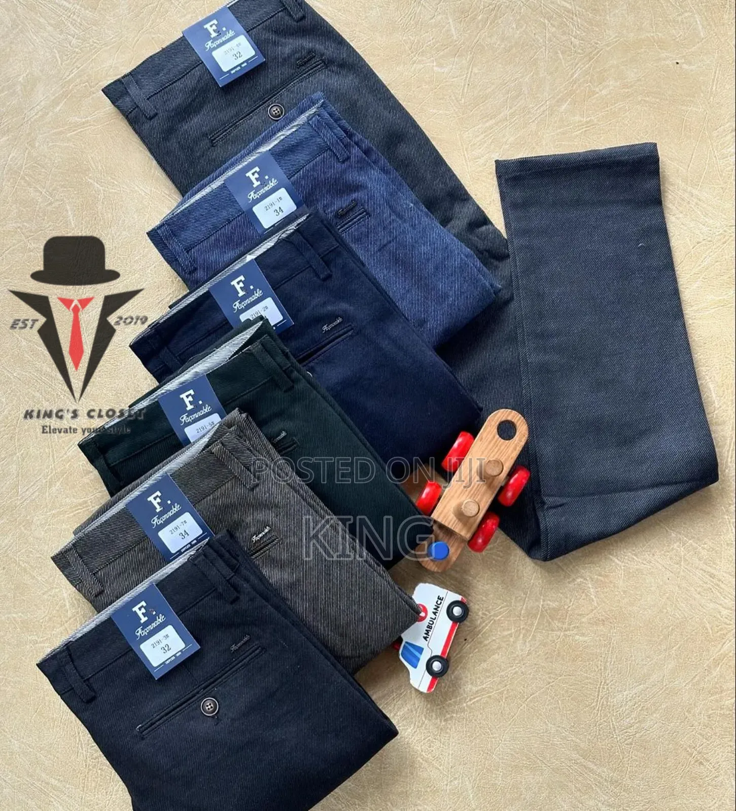 Classy Duty Suitor Kaki Pants