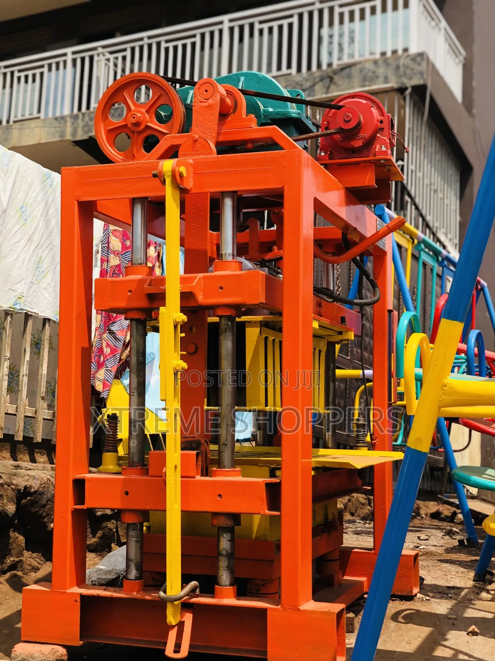 Electric/Automatic Concrete Block Machine (5)