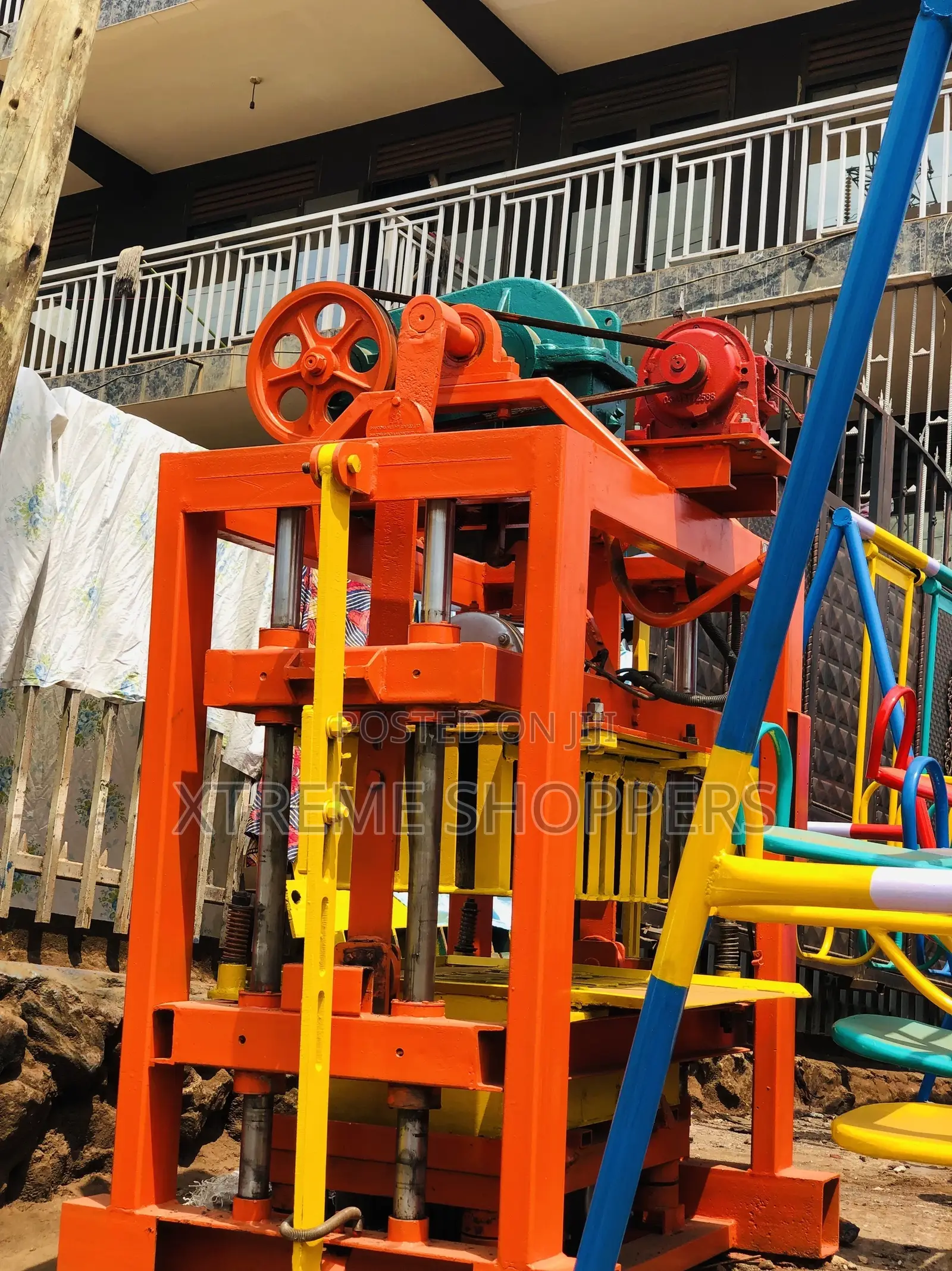 Electric/Automatic Concrete Block Machine (5)