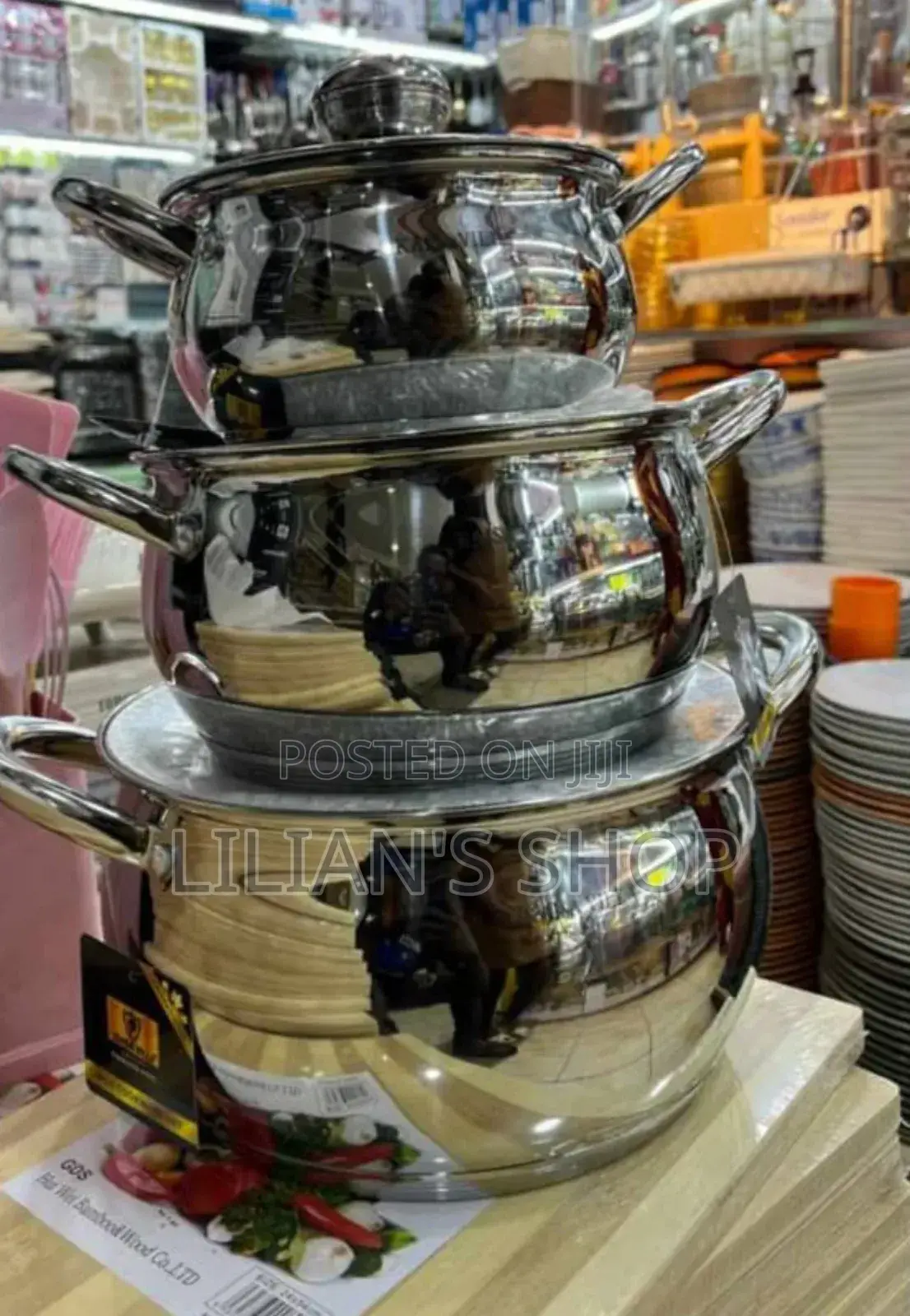 High Quality Stainless Steel Cookware Set