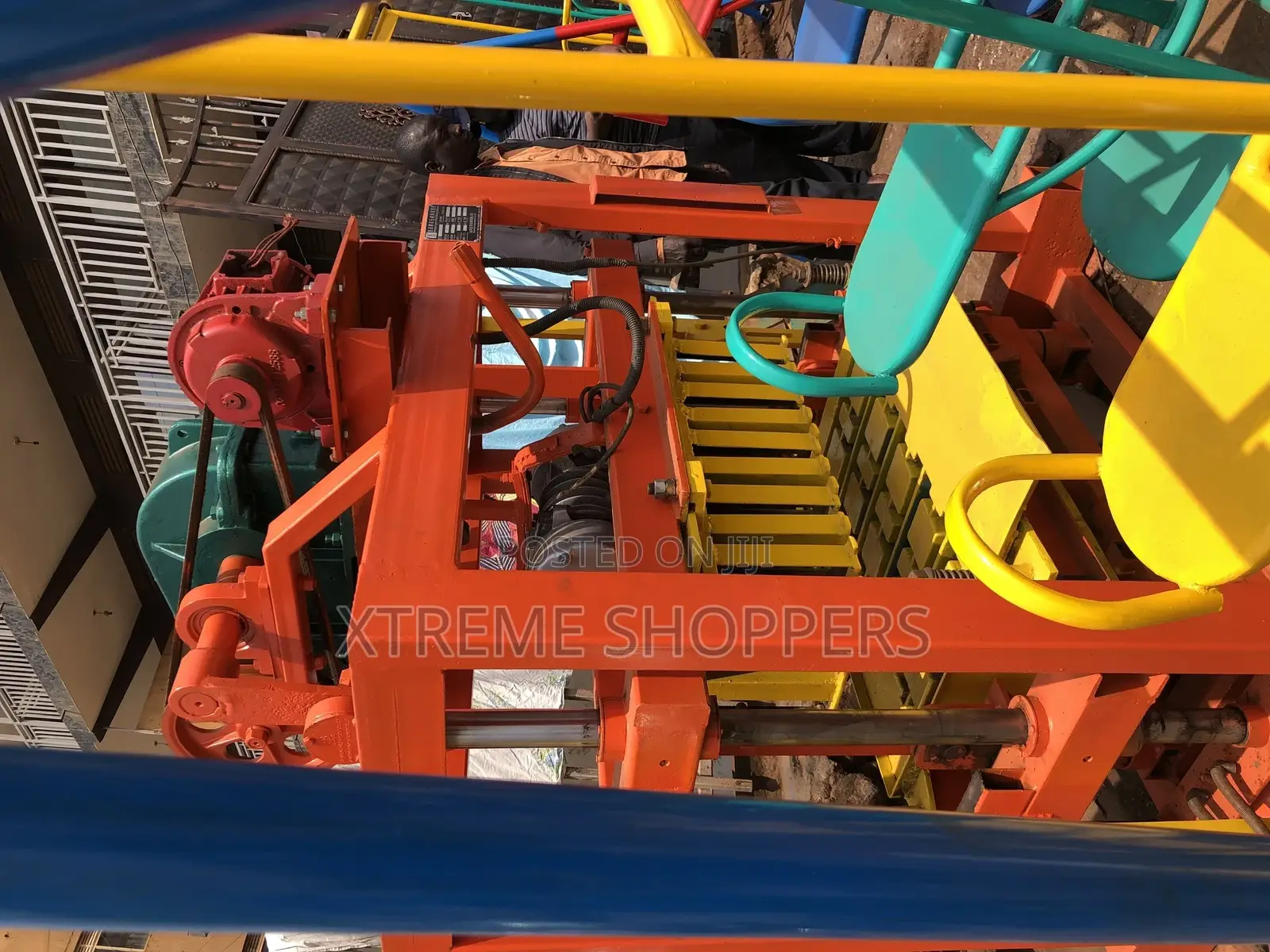 Electric/Automatic Block Concrete Machine 01