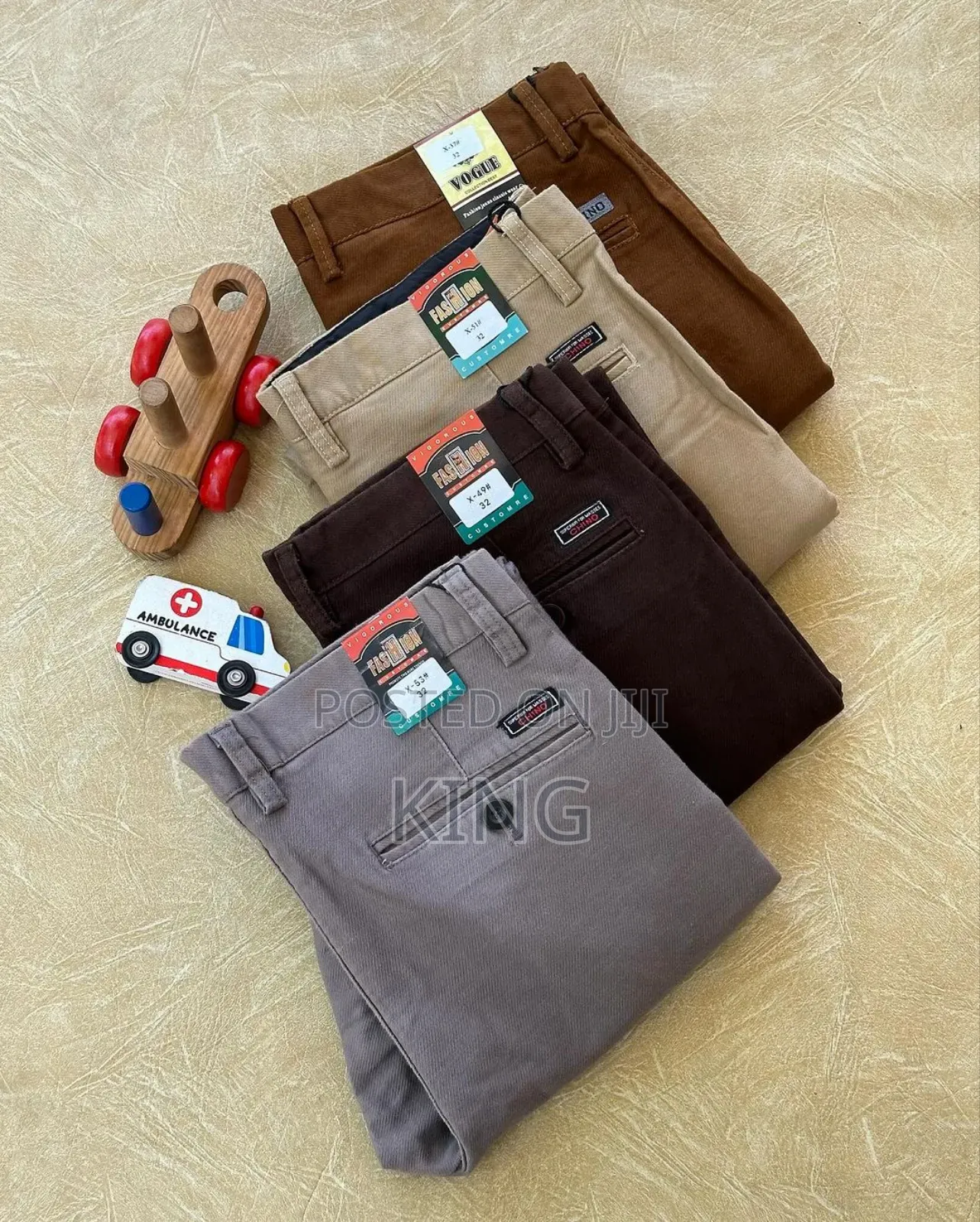 Streamline Suitor Kaki Pants