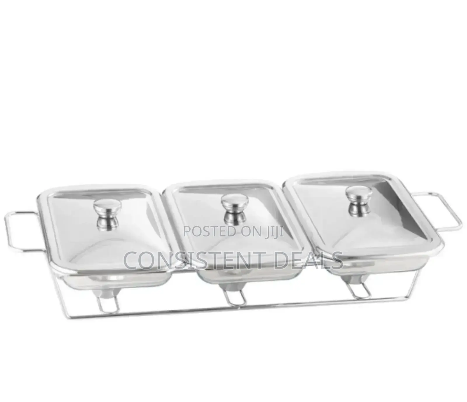 1.5L X3 Stainless Steel Food Warmer Chaffing Dish