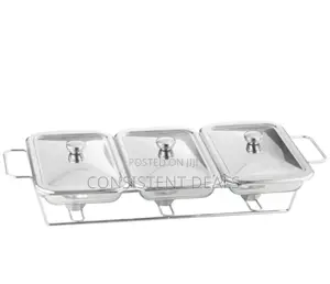 1.5L X3 Stainless Steel Food Warmer Chaffing Dish
