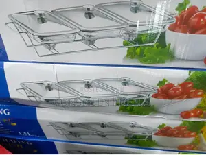 1.5L Tripple Chaffing Dishes Stainless Steel Food Warmers