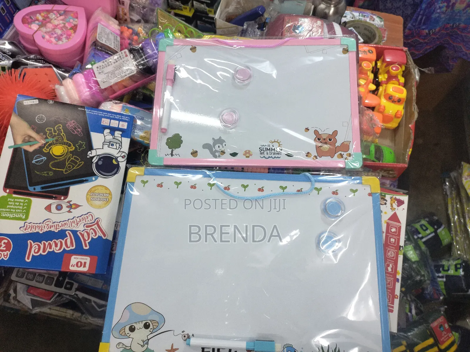 Brand New Writing Board With a Writer, Eraser and Alphabet