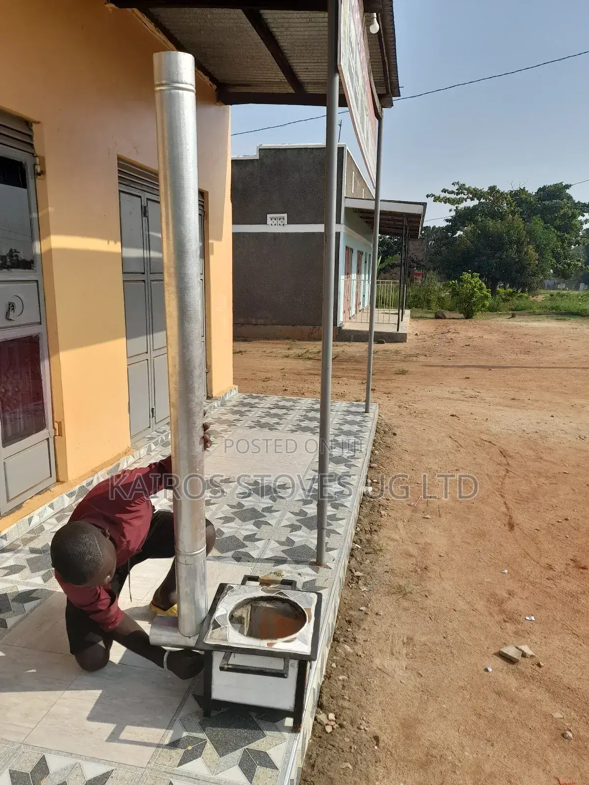 Moveable Single Firewood Stove