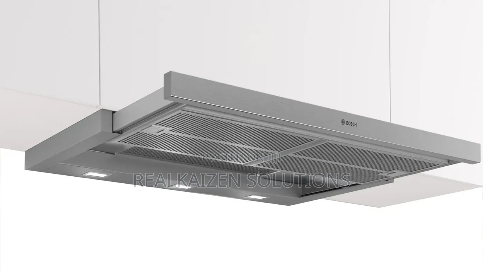 BOSCH |Series 4 Metallic Telescopic Kitchen Cooker Hood 90cm