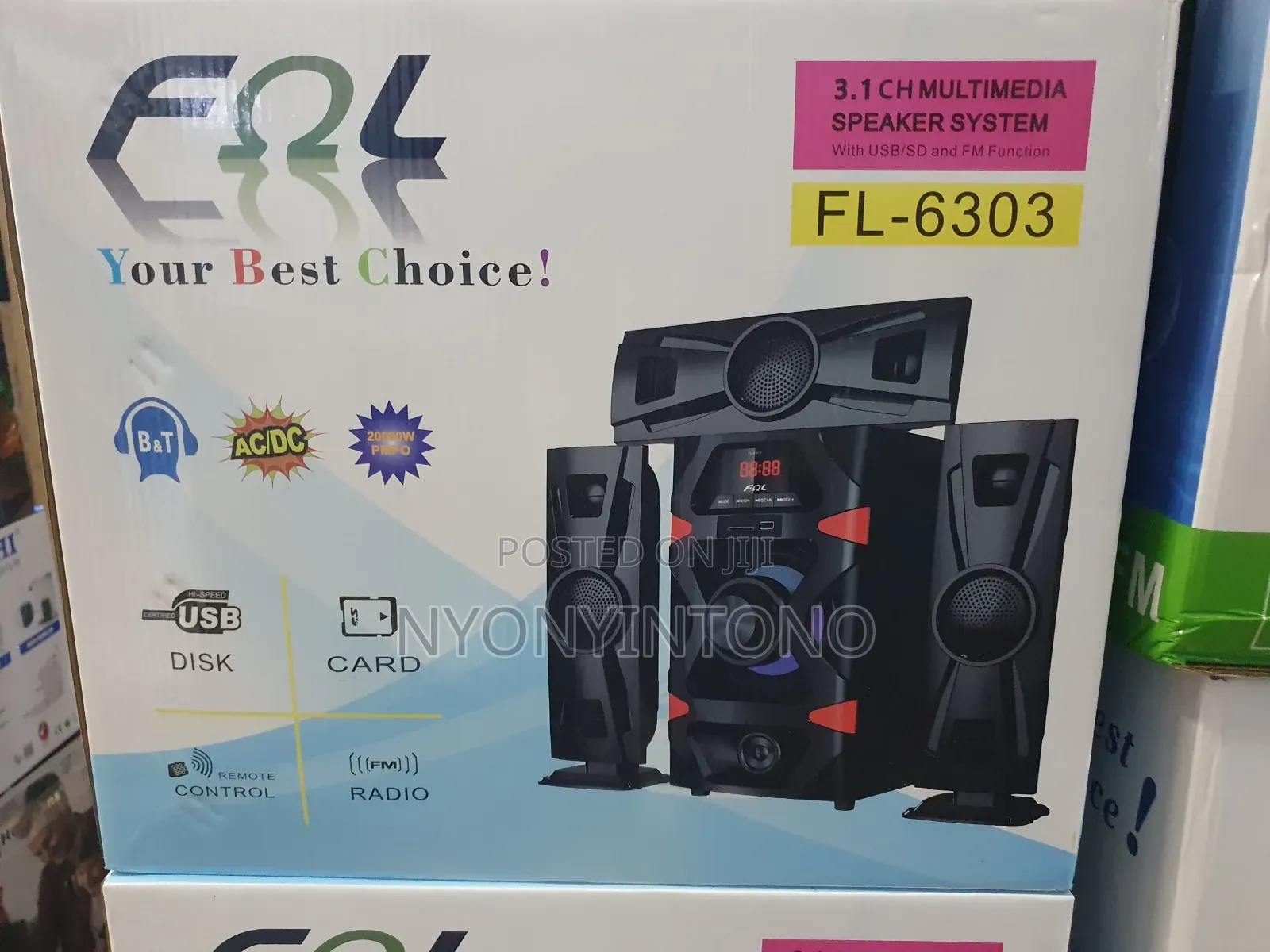 Fol Bluetooth Woofer With Fm Radio and Good Quality Sound
