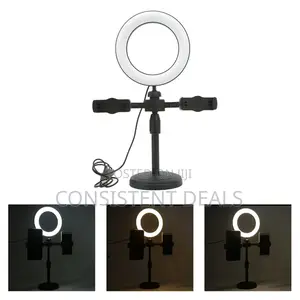 Multifunction Phone and Ring Light Stand
