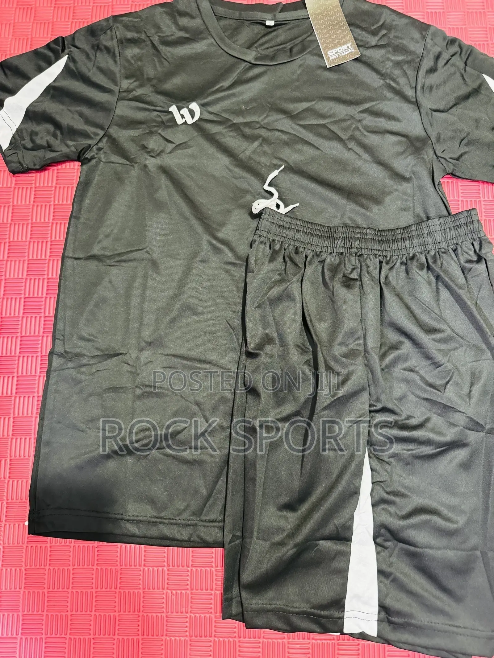 Pure Black Uniforms for Football