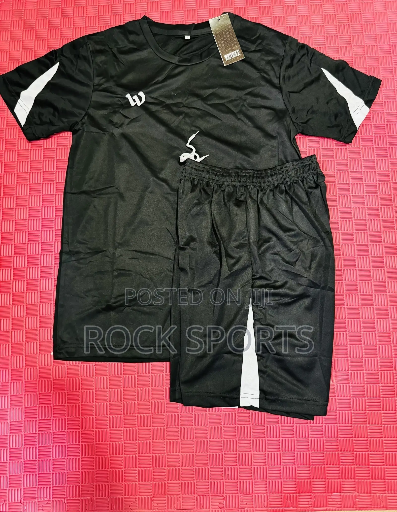 Pure Black Uniforms for Football