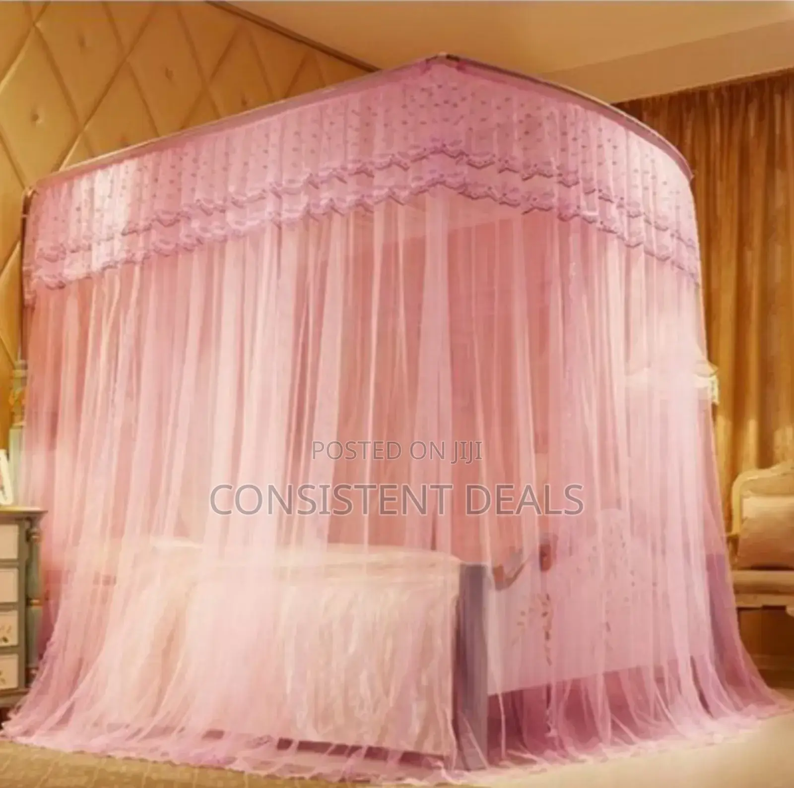 Adjustable 2 Stand Mosquito Net