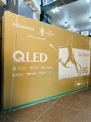 Hisense 85” QLED Q6 Series Smart Tv