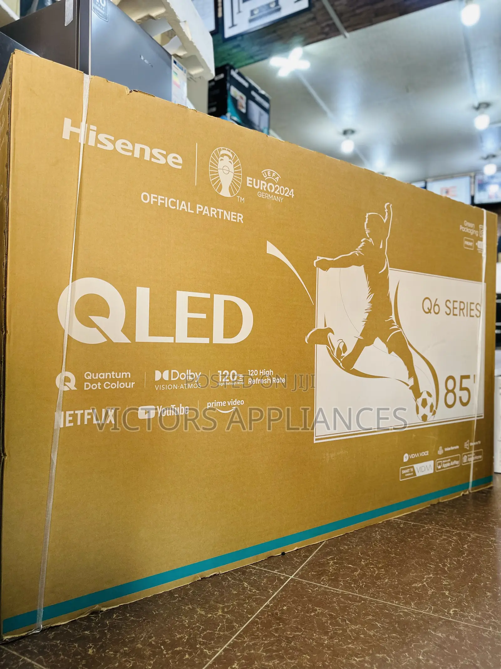 Hisense 85” QLED Q6 Series Smart Tv