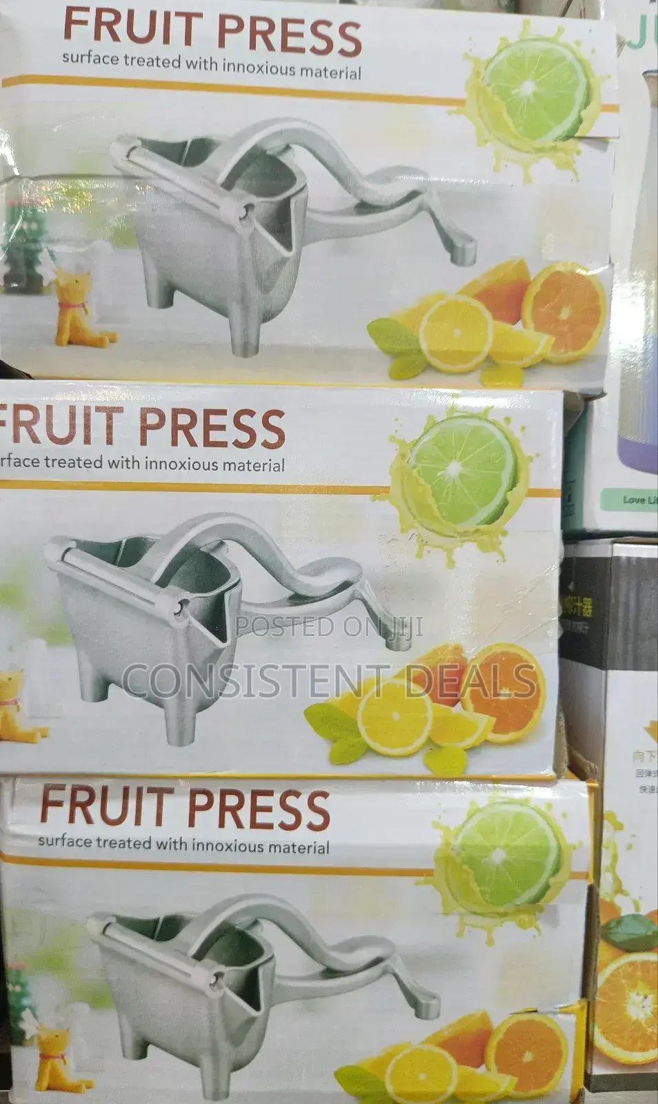 Manual Fruit Press