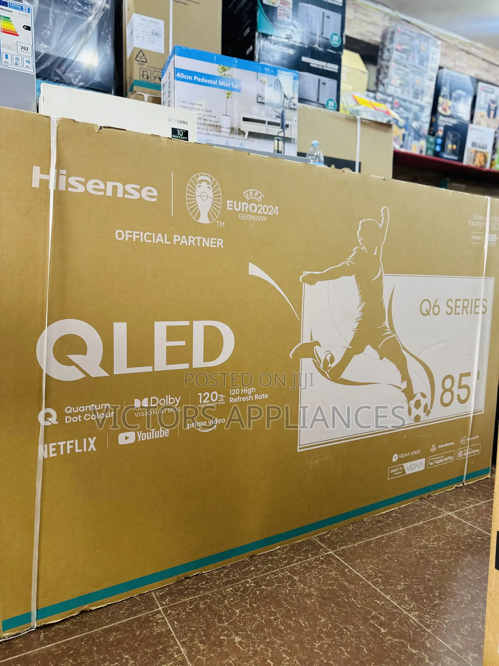 Hisense 85” Q6 Qled Smart TV