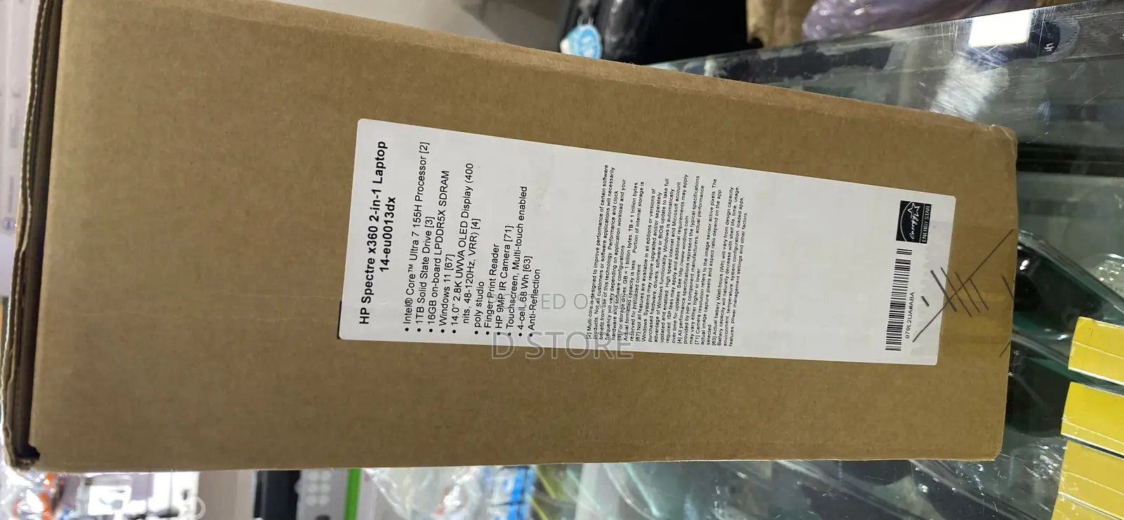 New Laptop HP Spectre 14 16GB SSD 1T