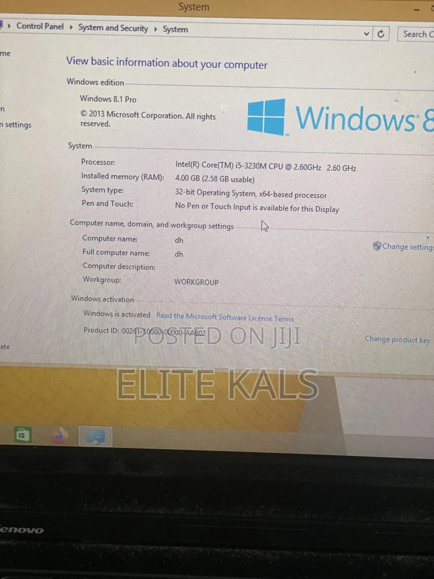 Laptop Lenovo ThinkPad L430 4GB Intel Core I5 HDD 320GB